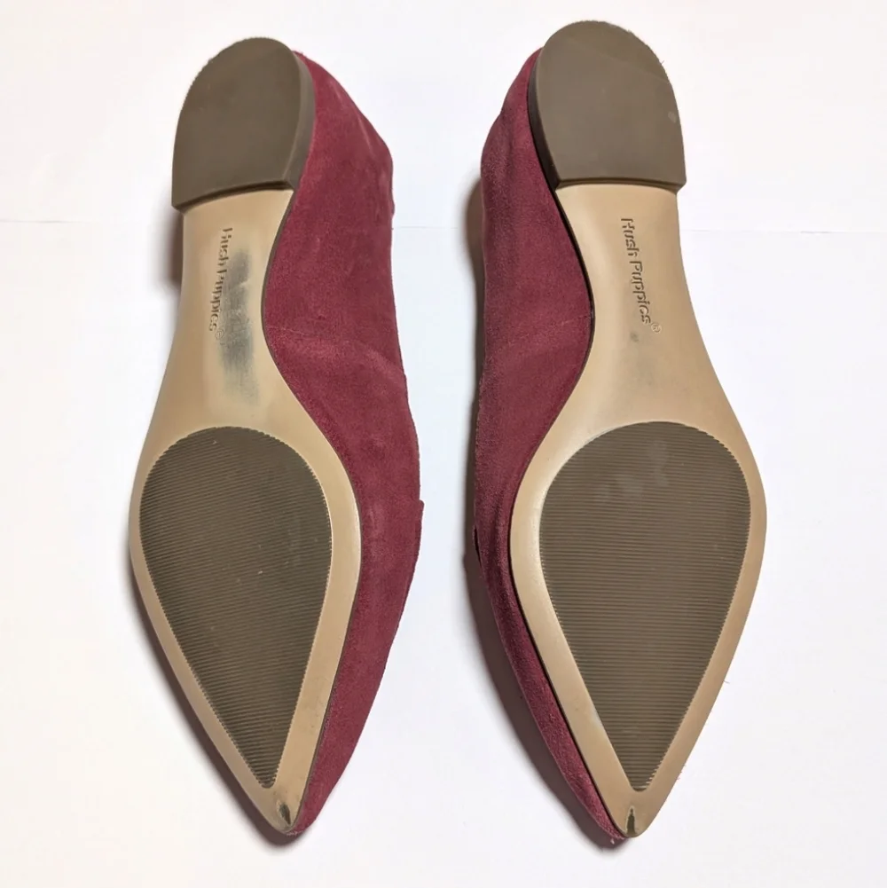 Hush Puppies Women's Hazel Pointe Loafer Mauve Hazel Size 7‎
